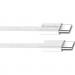 ColorWay Дата кабель USB-C to USB-C 1.0m 60W 3.0А grey ColorWay (CW-CBPDCC061-GR)