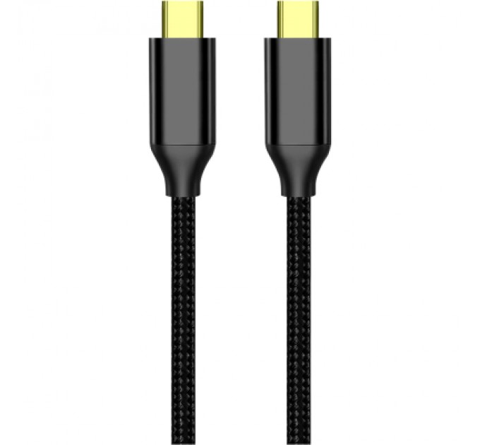ColorWay Дата кабель USB-C to USB-C 1.0m USB3.2 (20Gbps 4K PD100W) Gen2 5А black ColorWay (CW-CBPDCC062-BK)