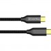 ColorWay Дата кабель USB-C to USB-C 1.0m USB3.2 (20Gbps 4K PD100W) Gen2 5А black ColorWay (CW-CBPDCC062-BK)