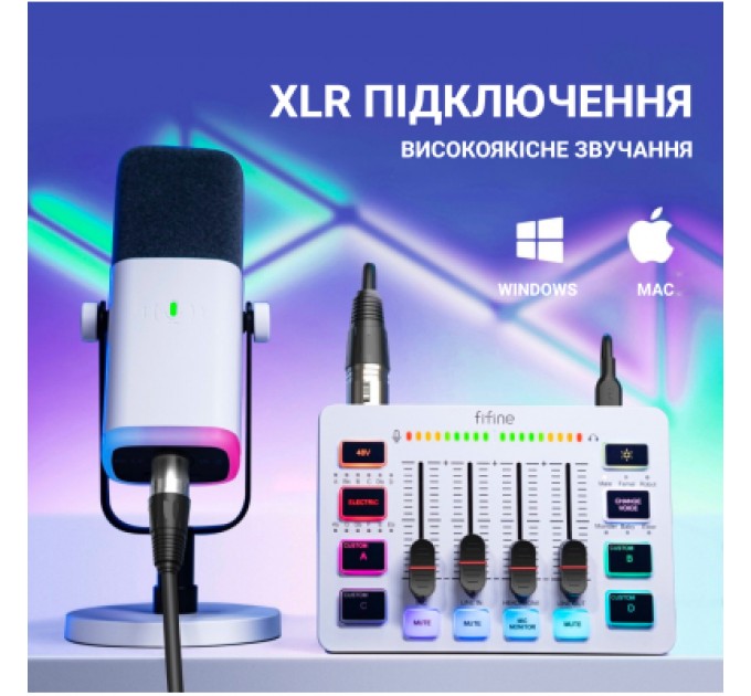 Мікшерний пульт Fifine SC3W