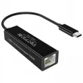 Choetech Адаптер USB3.1 Type-C to Ethernet RJ45 1000Mb 0.15m Choetech (HUB-R01-BK)