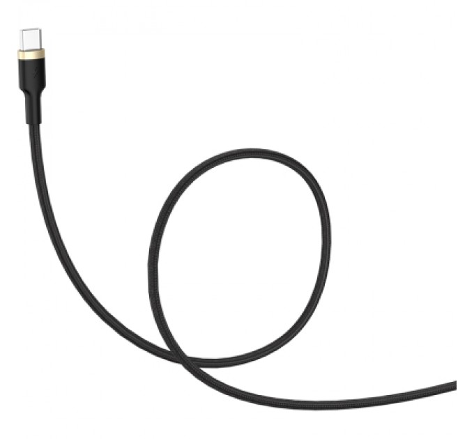 Дата кабель USB 2.0 AM to Type-C 0.3m PVC ColorWay (CW-CBUC059-BK)