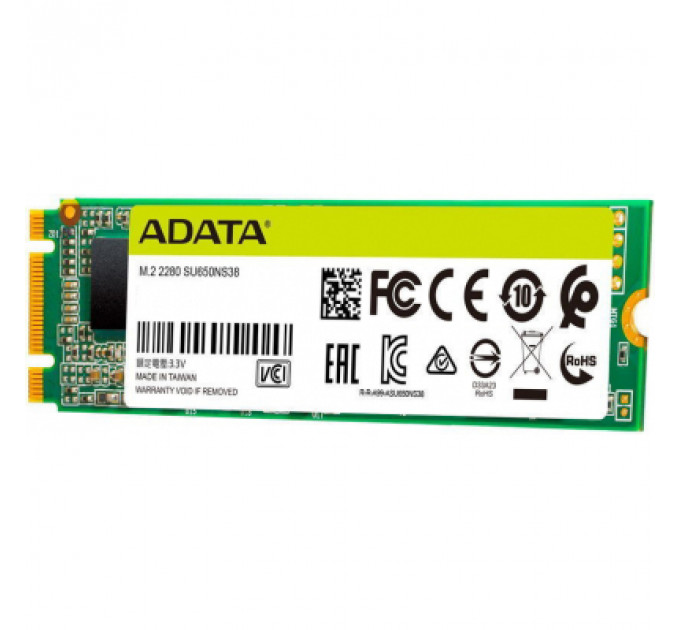 Накопичувач SSD M.2 2280 1TB ADATA (ASU650NS38-1TT-C)
