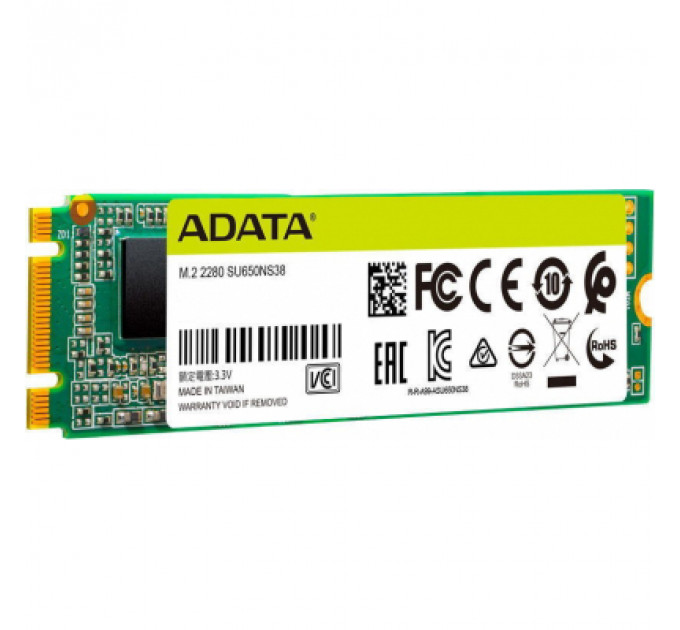 Накопичувач SSD M.2 2280 1TB ADATA (ASU650NS38-1TT-C)