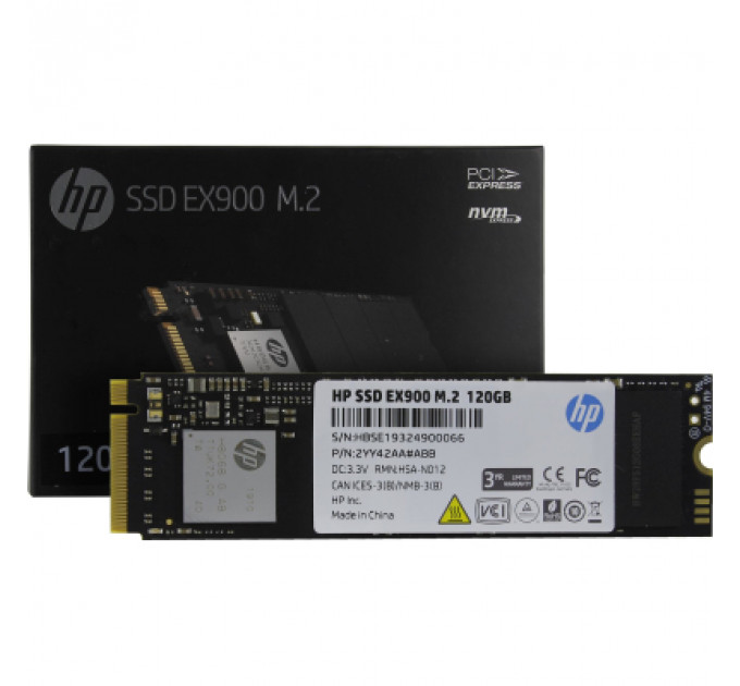 Накопичувач SSD M.2 2280 120GB EX900 HP (2YY42AA)