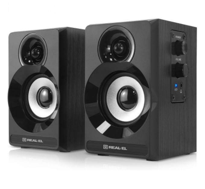REAL-EL Акустична система REAL-EL S-217 Black (EL121200013)