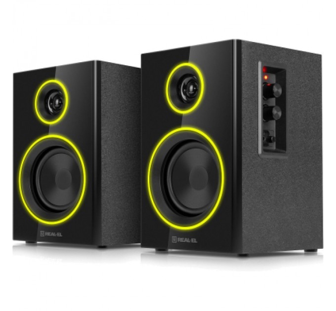 REAL-EL Акустична система REAL-EL S-410 Black (EL121200016)