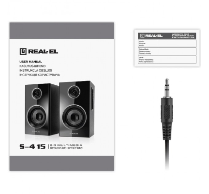 Акустична система REAL-EL S-415 (EL121200017)