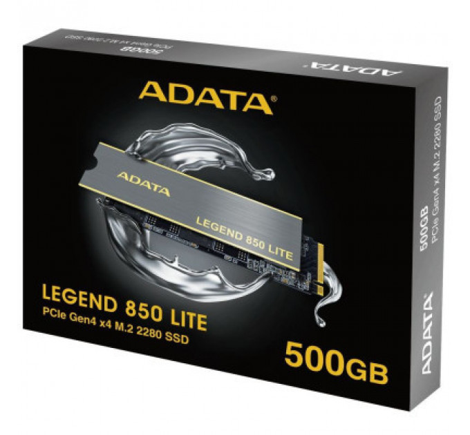 Накопичувач SSD M.2 2280 500GB ADATA (ALEG-850L-500GCS)
