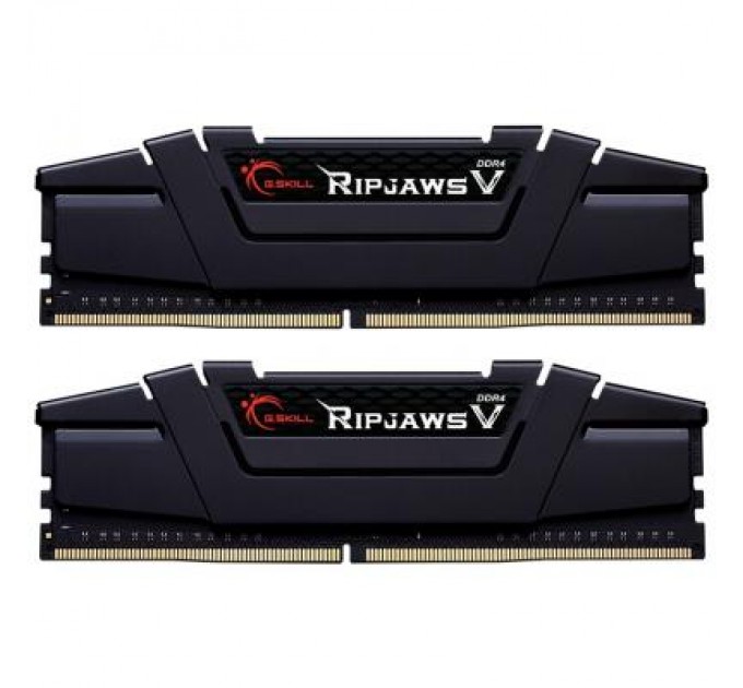 G.Skill Модуль пам'яті для комп'ютера DDR4 64GB (2x32GB) 3200 MHz RipjawsV G.Skill (F4-3200C16D-64GVK)