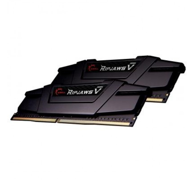 G.Skill Модуль пам'яті для комп'ютера DDR4 64GB (2x32GB) 3200 MHz RipjawsV G.Skill (F4-3200C16D-64GVK)