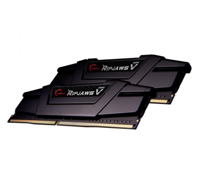 G.Skill Модуль пам'яті для комп'ютера DDR4 32GB (2x16GB) 3600 MHz Ripjaws V G.Skill (F4-3600C18D-32GVK)