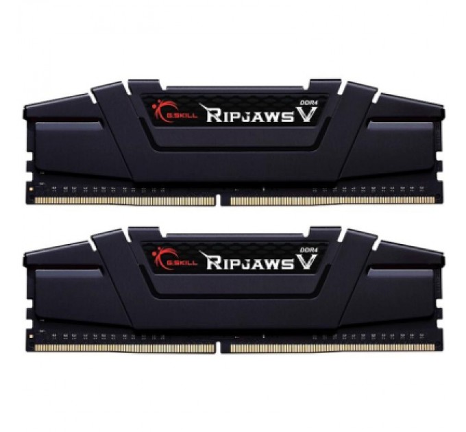 G.Skill Модуль пам'яті для комп'ютера DDR4 16GB (2x8GB) 3600 MHz Ripjaws V G.Skill (F4-3600C18D-16GVK)