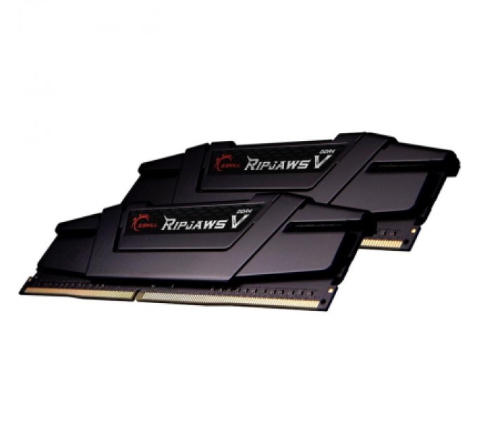 G.Skill Модуль пам'яті для комп'ютера DDR4 16GB (2x8GB) 3600 MHz Ripjaws V G.Skill (F4-3600C18D-16GVK)
