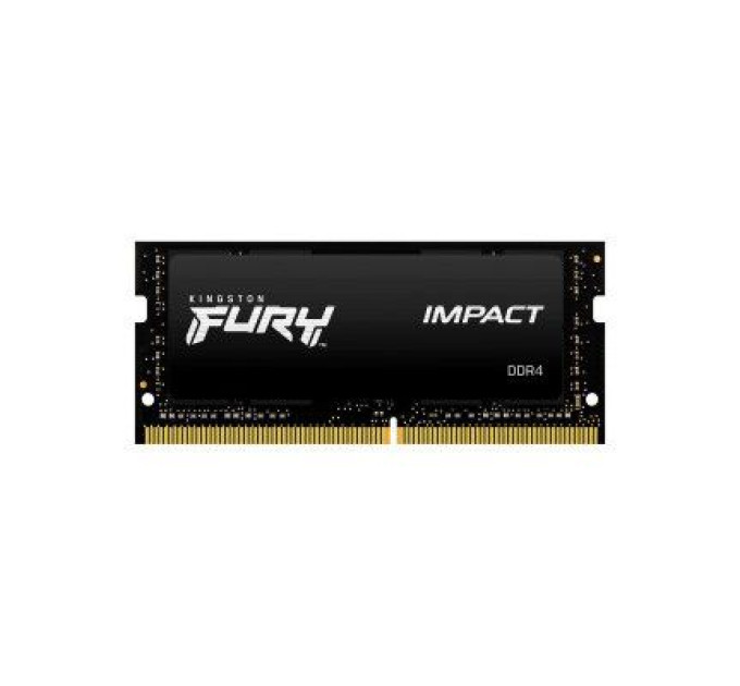 Kingston Fury (ex.HyperX) Модуль пам'яті для ноутбука SoDIMM DDR4 8GB 3200 MHz Fury Impact Kingston Fury (ex.HyperX) (KF432S20IB/8)