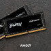 Kingston Fury (ex.HyperX) Модуль пам'яті для ноутбука SoDIMM DDR4 32GB 3200 MHz Fury Impact Kingston Fury (ex.HyperX) (KF432S20IB/32)
