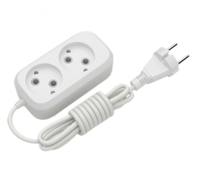 Electrum Мережевий подовжувач Electrum C-ES-1784 5.0m, 2 роз, white (C-ES-1784)