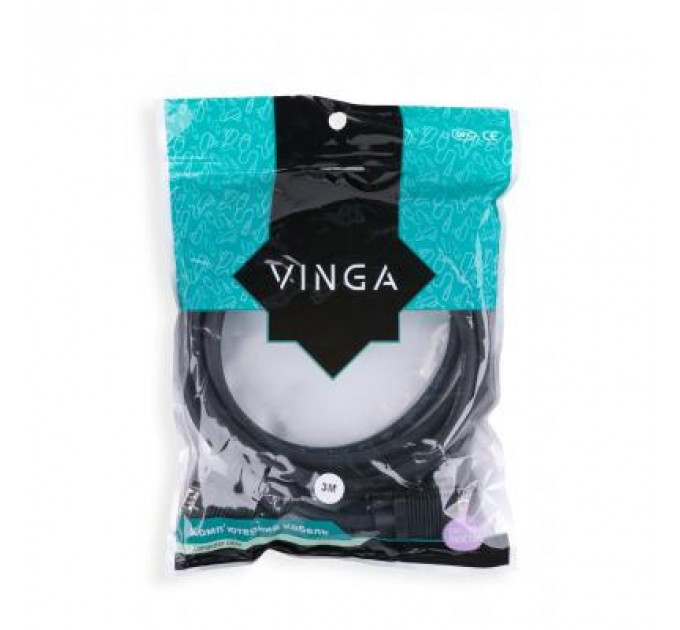 Кабель мультимедійний VGA 3.0m Vinga (VGA03-3.0)