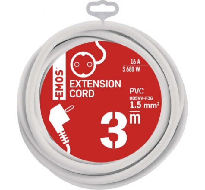 Мережевий подовжувач EMOS P0123R