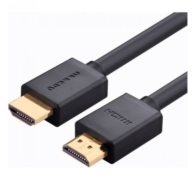 Кабель мультимедійний HDMI to HDMI 1.0m V2.0 Cafule 4K HD104 Ugreen (10106)