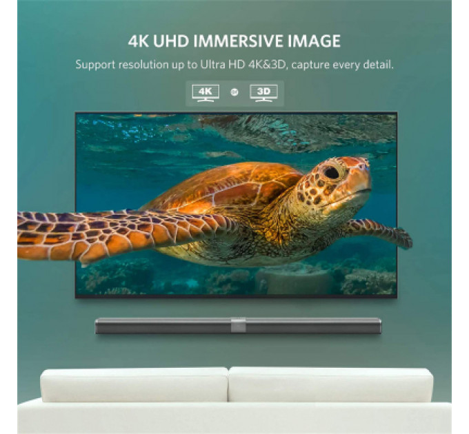 Кабель мультимедійний Display Port to Display Port 3.0m V1.2 DP102 Ugreen (10212)