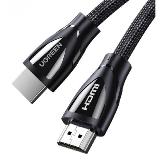 Кабель мультимедійний HDMI to HDMI 1.0m V2.1 HD140 Ugreen (80401)