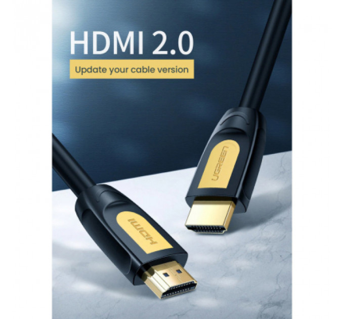 Кабель мультимедійний HDMI to HDMI 5.0m V1.4 HD101 Ugreen (10167)