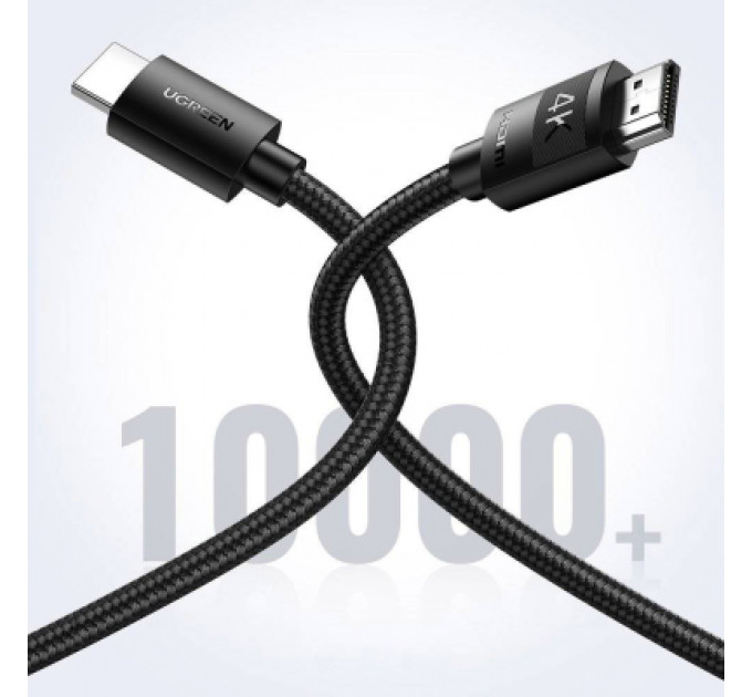 Кабель мультимедійний HDMI to HDMI 5.0m V2.0 HD119 Cafule Ugreen (40103)
