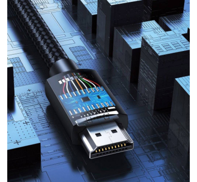 Кабель мультимедійний HDMI to HDMI 5.0m V2.0 HD119 Cafule Ugreen (40103)