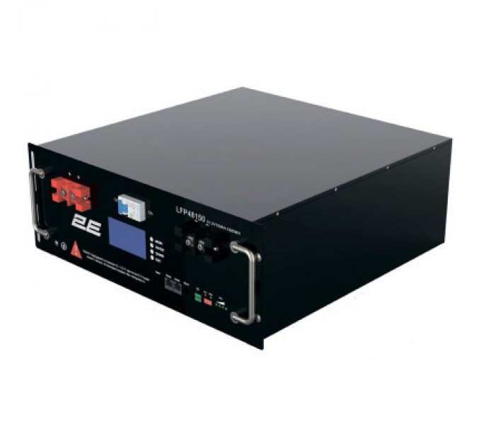 2E Батарея LiFePo4 2E LiFePO4 48V-150Ah, 19" LCD 16S (2E-LFP48150-LCD)