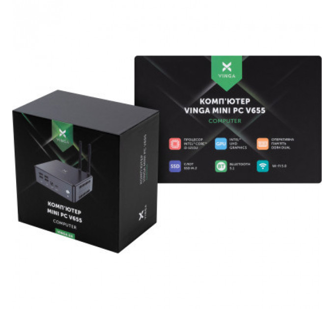 Комп'ютер Vinga Mini PC V655 (V6551215U.16512W1H)