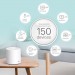TP-Link Точка доступу Wi-Fi TP-Link DECO X60 2PK AX3000 1xGE LAN 1xGE WAN MU-MIMO OFDMA MESH (DECO-X60-2-PACK)