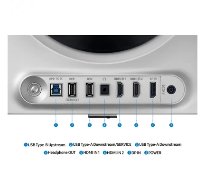 Монітор Samsung LS27DG612SIXCI