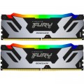 Kingston Fury (ex.HyperX) Модуль пам'яті для комп'ютера DDR5 96GB (2x48GB) 6400 MHz Renegade RGB XMP Kingston Fury (ex.HyperX) (KF564C32RSAK2-96)