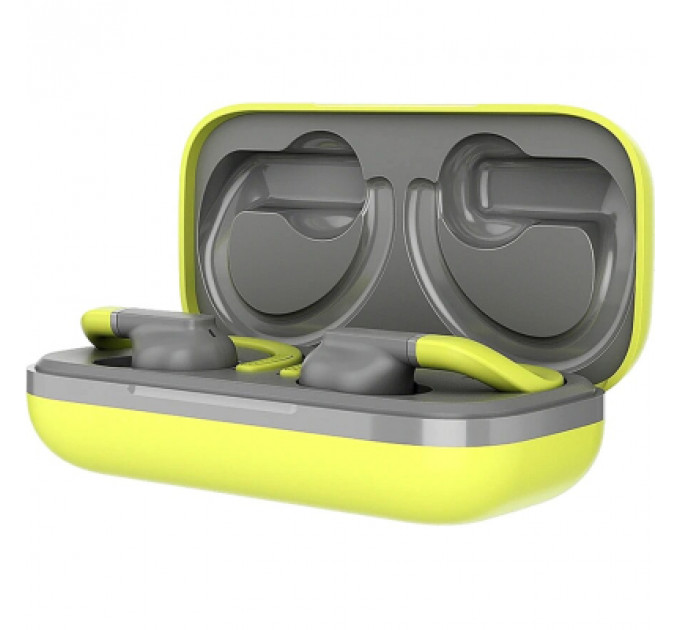 Навушники Canyon OnRun 11 Sport TWS Yellow/Grey (CNS-TWS11GR)
