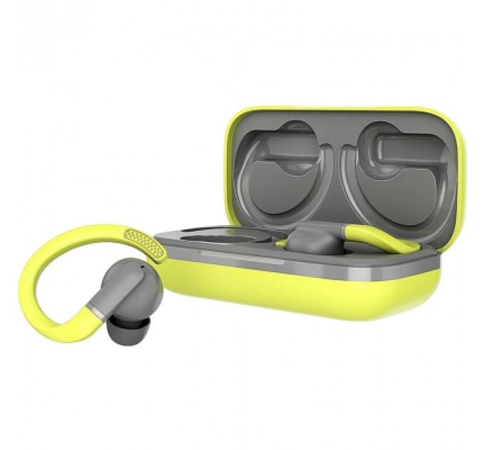Навушники Canyon OnRun 11 Sport TWS Yellow/Grey (CNS-TWS11GR)