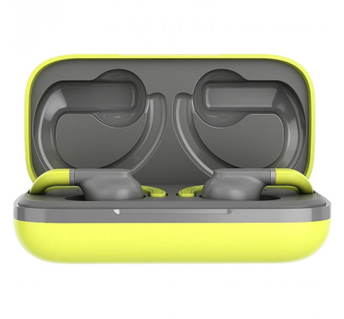 Навушники Canyon OnRun 11 Sport TWS Yellow/Grey (CNS-TWS11GR)