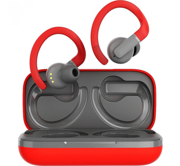 Навушники Canyon OnRun 11 Sport TWS Red/Grey (CNS-TWS11R)