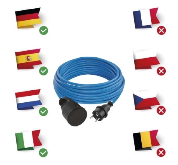 EMOS Мережевий подовжувач EMOS P01510W