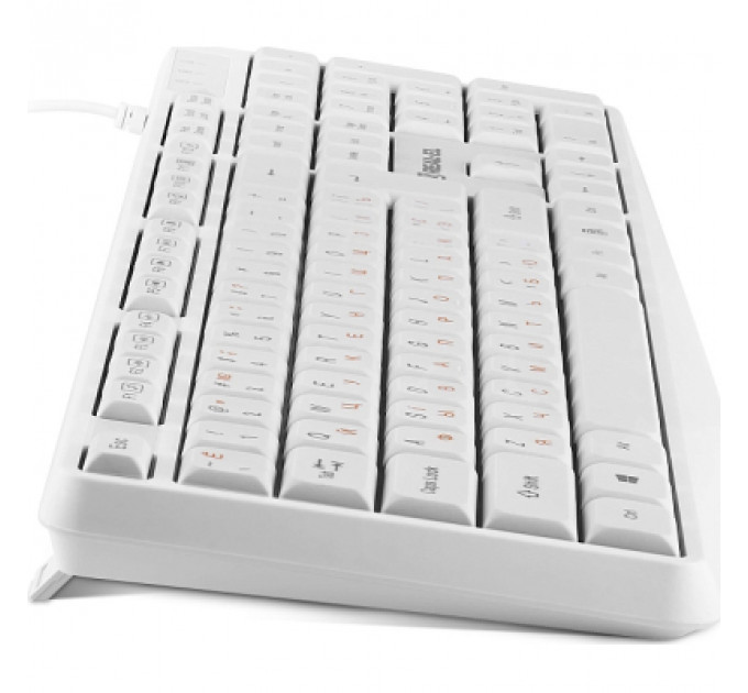Клавіатура REAL-EL RK-513 USB White (EL123100047)