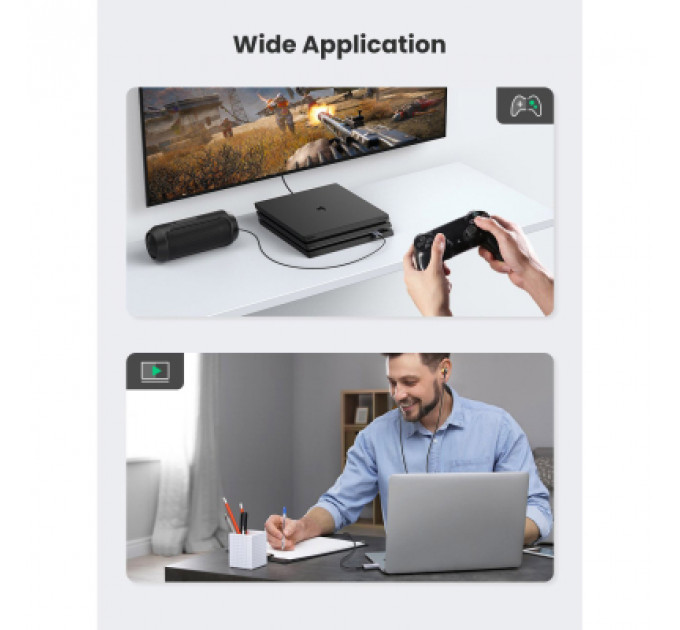 Звукова плата Ugreen CM383 gray (80864)