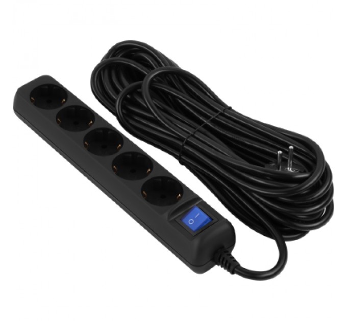2E Мережевий подовжувач 2E 2E-U05ES15M10BK