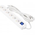 2E Мережевий подовжувач 2E 2E-U06ESM3WH