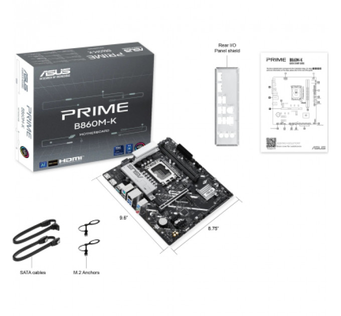 Материнська плата ASUS PRIME B860M-K