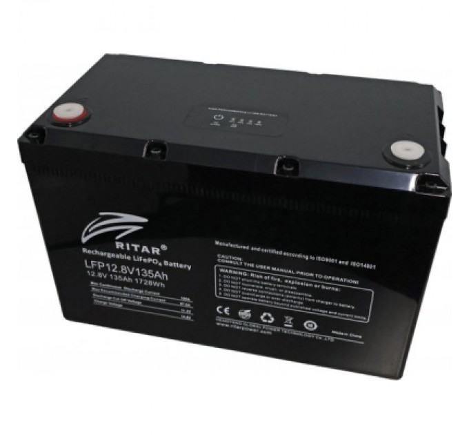 Ritar Батарея LiFePo4 Ritar 12V-135Ah (LFP12.8V135Ah G2)