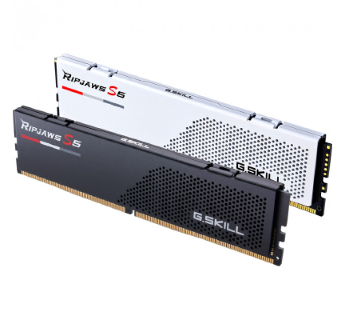 Модуль пам'яті для комп'ютера DDR5 48GB (2x24GB) 5200 MHz Ripjaws S5 Black G.Skill (F5-5200J4040A24GX2-RS5K)