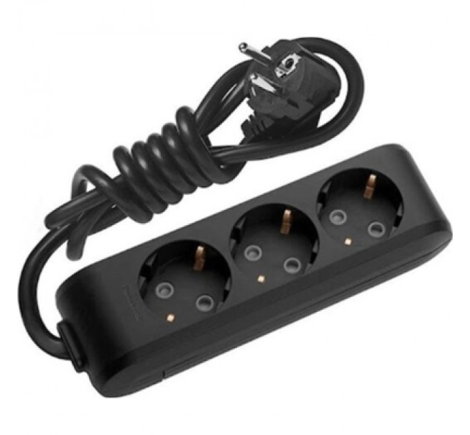 Panasonic Мережевий подовжувач Panasonic X-tendia 3 розетки, 2м (WLTB04322BL-UA)