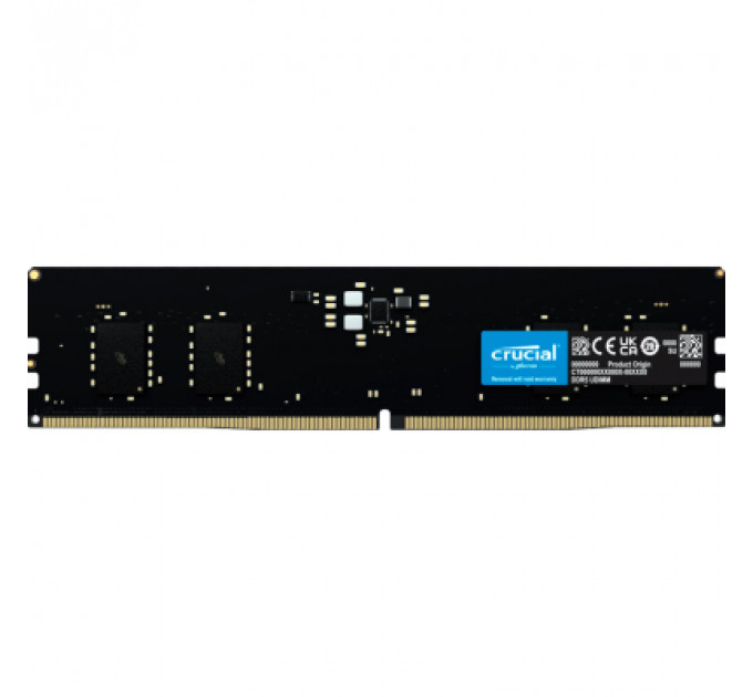 Модуль пам'яті для комп'ютера DDR5 32GB 5600 MHz Micron (CT32G56C46U5T)
