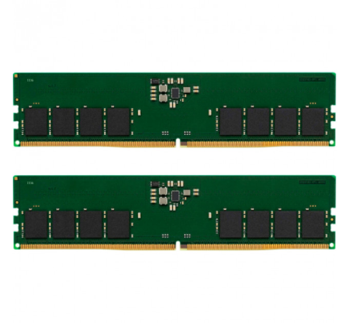 Модуль пам'яті для комп'ютера DDR5 16GB (2x8GB) 5200 MHz Kingston (KVR52U42BS6K2-16)