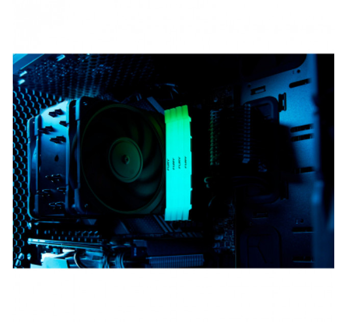 Модуль пам'яті для комп'ютера DDR4 16GB (2x8GB) 4600 MHz Renegade RGB Kingston Fury (ex.HyperX) (KF446C19RB2AK2/16)